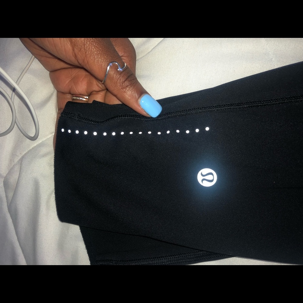 Lululemon Black Cropped Leggings